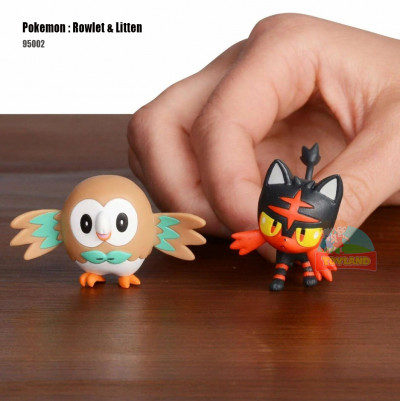Pokemon : Rowlet & Litten-95002